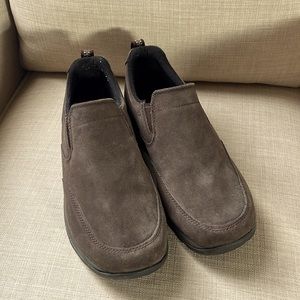 L.L. Bean, men’s leather suede moccasins
